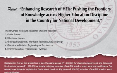 1st National Multidisciplinary Research Convention at PWC