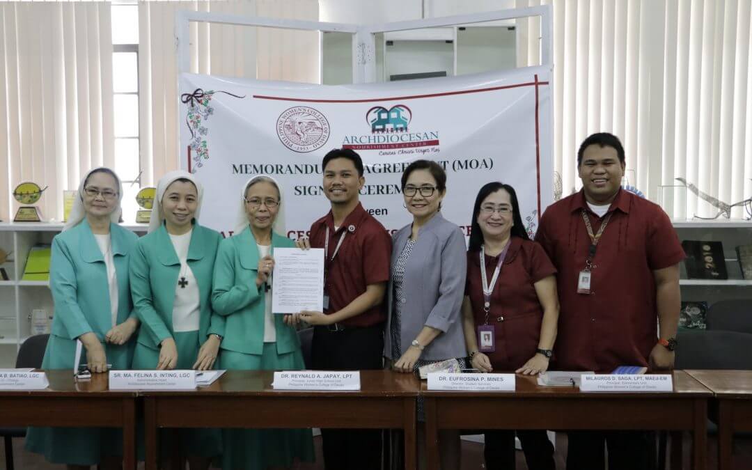 PWC signs MOA with Archdiocesan Nourishment Center