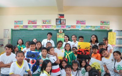 PWC Art Club leads workshop for Magtuod students