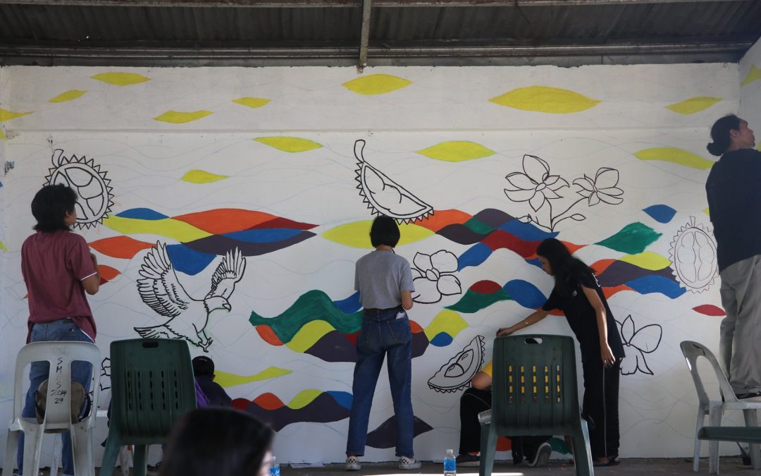 Fine Arts Department leads mural painting project