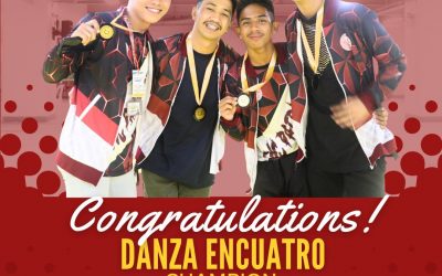 PWC take home the Champion medal in Dance En Cuatro at the recently concluded Mindanao-wide CEAP 2023