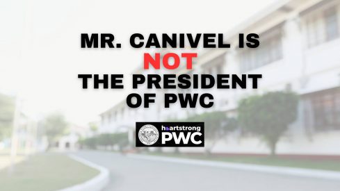 MR-CANIVEL IS NOT THE PRESIDENT OF PWC