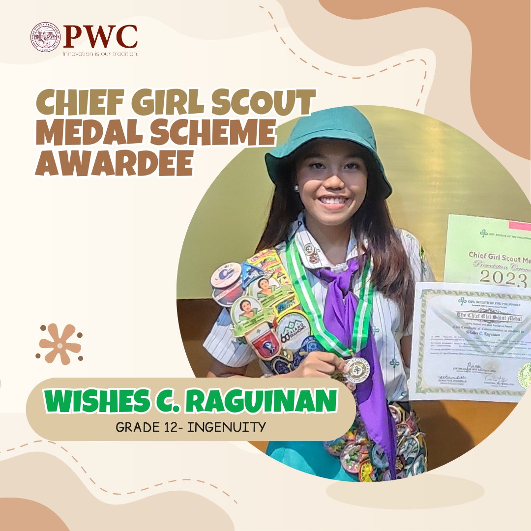 Congratulations to Wishes C. Raguinan