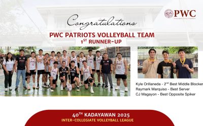 PWC Patriots Volleyball team wins Inter-Collegiate Volleyball league