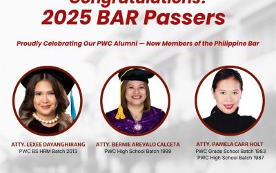 PWC alumni who passed the 2025 Bar Examinations