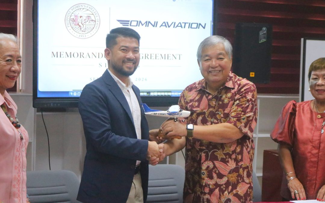 PWC of Davao and OMNI Aviation Sign MOA for Aviation OJT Program